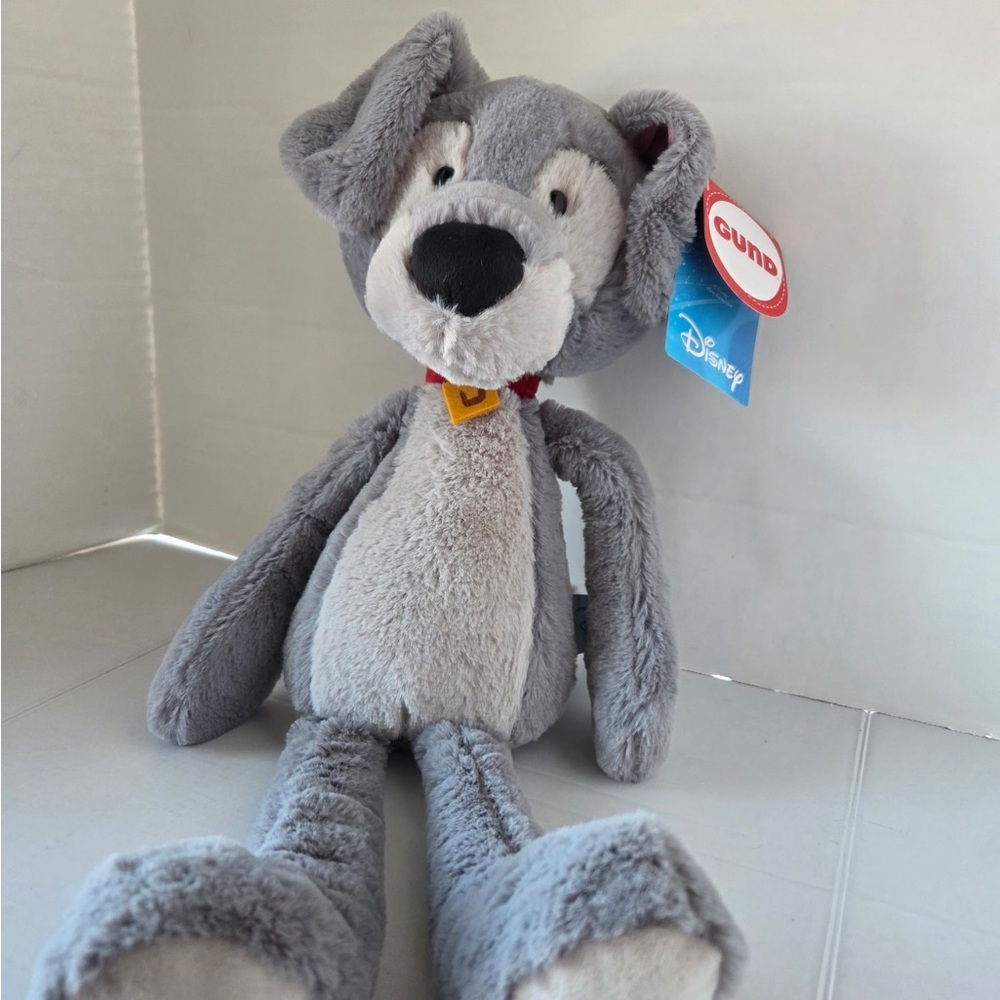 Gund Disney Lady And The Tramp “Tramp” Plush NWT
